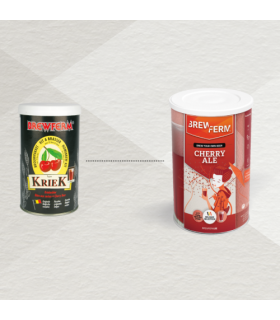 Kit de préparation pour bière type Cherry ale (ex KRIEK)