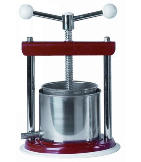 Pressoir en aluminium et acier 2,2 L