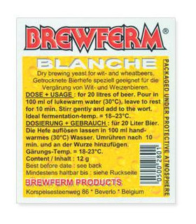 Levure Brewferm blanche 12 grammes