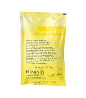 Levure seche Fermentis Saflager S-23 11,5 grammes