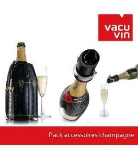 Pack autour du champagne Vacu vin
