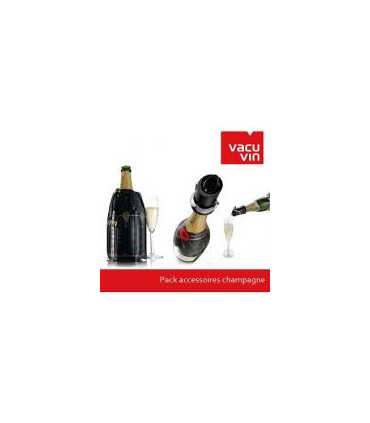 Pack autour du champagne Vacu vin
