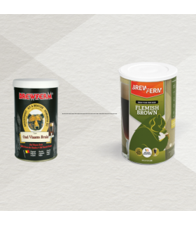 Kit de préparation pour bière type FLEMISH BROWN ( ex vieille brune)