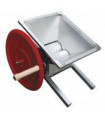Moulin à raisin 10 L, entonnoir inox