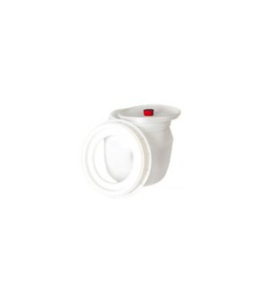 Fût en plastique rond 30L + robinet et barboteur