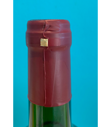 50 capsules de surbouchage en plastique thermorétractable couleur Bordeaux
