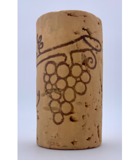 Bouchons liège naturel cylindriques, 45 mm x 24 mm, livrés par 100,  Conservation 5 a 7 ans.