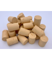 100 bouchons cylindriques 33x23 mm conservation 12 à 18 mois