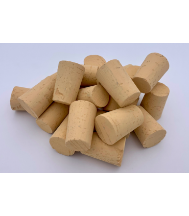 100 bouchons coniques 33 x 23/19 mm