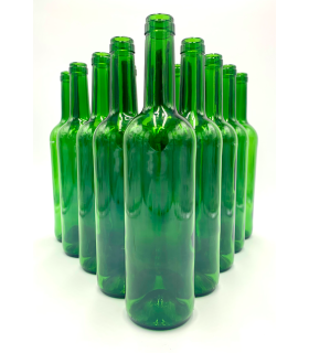 12 Bouteilles de vin Bordeaux Verte 37,5 cl