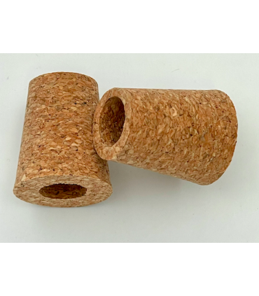 2 bouchons percés diam 15x20 mm pour robinet 2 pouces