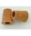 2 bouchons percés diam 15x20 mm pour robinet 2 pouces
