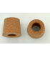 2 bouchons percés diam 30x35 mm pour robinet vinaigrier 4,5 pouces