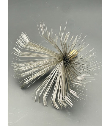 Balai inox pour lave bouteilles rotatif