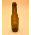 24 Bouteilles de bière brune 33 cl pour couronne 26 mm