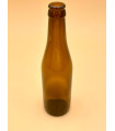 24 Bouteilles de bière brune 33 cl pour couronne 26 mm