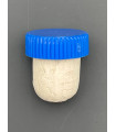 100 bouchons liège à tête plastique bleu
