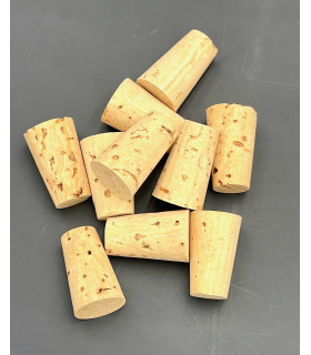 10 Topettes 13x10 mm, hauteur 22 mm
