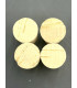 4 bondes 25x20 mm hauteur 35mm