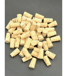 100 Topettes 10x8 mm, hauteur 18 mm