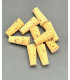 Topettes 9,5x6,5 mm, hauteur 20 mm (par 10)