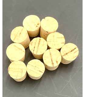 10 Topettes 15x13 mm, hauteur 18 mm