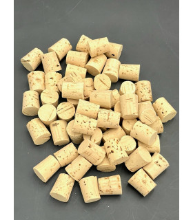 100 Topettes 15x13 mm, hauteur 18 mm