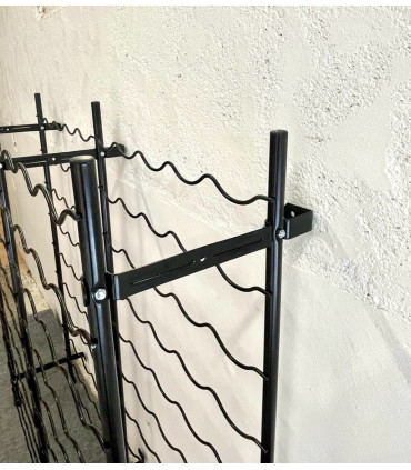 Casier simple 100 places acier peint noir