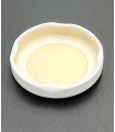 100 Couvercles twist-off 43 blanc pour bouteille 25 cl
