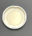 100 Couvercles twist-off 43 blanc pour bouteille 25 cl