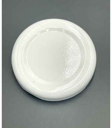 100 Couvercles twist-off 43 blanc pour bouteille 25 cl