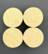 4 bondes 38x34 mm hauteur 30 mm
