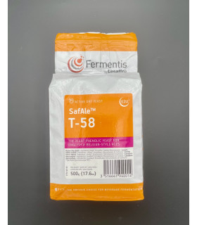 Levure seche Fermentis Safbrew T-58 500 grammes