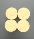 4 bondes 36x31 mm hauteur 30 mm