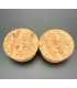 2 bondes 90x80 mm hauteur 35 mm