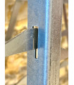 Casier extension 126 places acier galvanisé H180 x L70 x Prof 26,5 cm