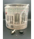 Cuve inox fond plat 30L + couvercle et robinet