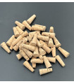 Topettes 10x5 mm, hauteur 23 mm (par 100)