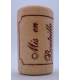 12 bouchons cylindriques 42x22mm synthétiques