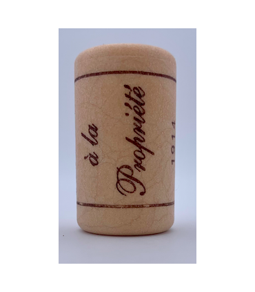 12 bouchons cylindriques 42x22mm synthétiques