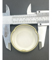 100 Couvercles twist-off 38 hauteur 12 mm doré pour Bouteille 24 CL