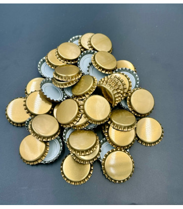 100 bouchons couronnes 29 mm