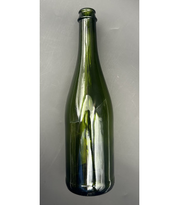 12 Bouteilles cidre et pétillant verte 75 cl 29 mm
