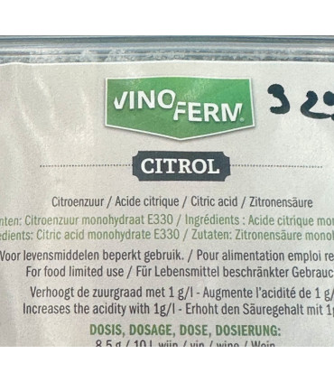 Acide citrique 100g
