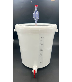 Seau fermentation/brassage 30L gradué