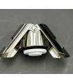 Bouchon de rebouchage pour champagne (chrome)