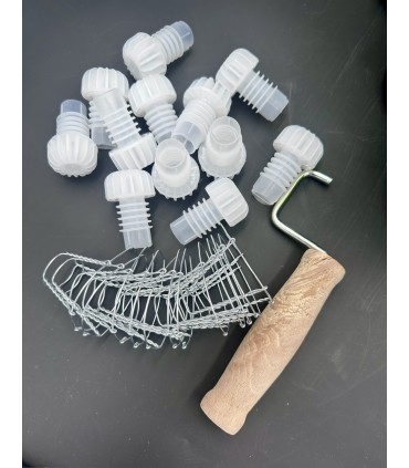 Kit pour cidre 12 bouteilles, 12 bouchons, 12 muselets & pose muselets