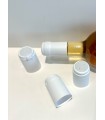 50 capsules de surbouchage en plastique thermorétractable couleur Blanc