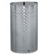 Cuve inox fond plat 75L + couvercle et robinet