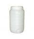 Fût en plastique rond 210L + robinet et barboteur